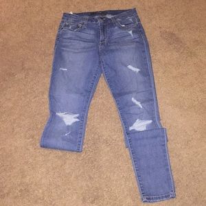 Joes skinny distressed jeans!
